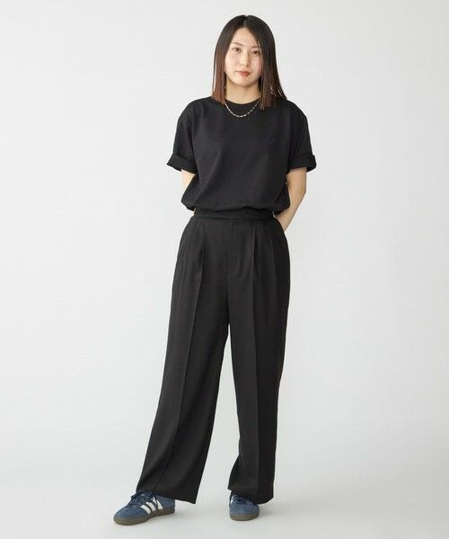 SHIPS / シップス Tシャツ | 【SHIPS別注】FRED PERRY:COOLMAX(R) 鹿の子 ワンポイント ロゴ Tシャツ 25SS | 詳細24