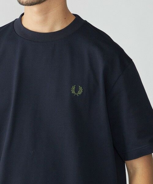 SHIPS / シップス Tシャツ | 【SHIPS別注】FRED PERRY:COOLMAX(R) 鹿の子 ワンポイント ロゴ Tシャツ 25SS | 詳細30