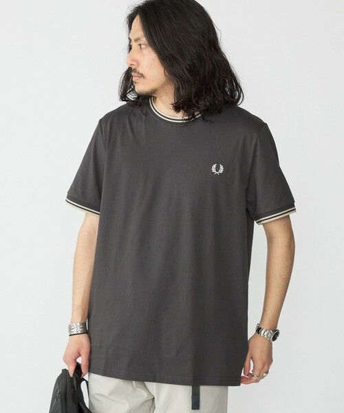 SHIPS / シップス Tシャツ | FRED PERRY: M1588 TWIN TIPPED Tシャツ | 詳細5