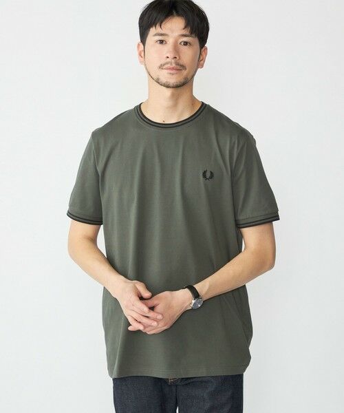 SHIPS / シップス Tシャツ | FRED PERRY: M1588 TWIN TIPPED Tシャツ | 詳細12