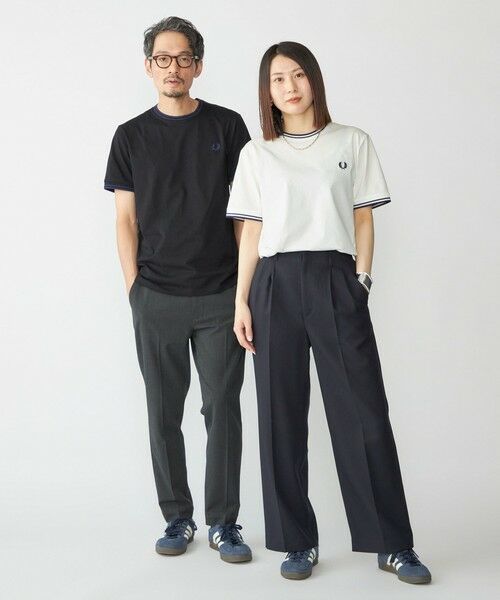 SHIPS / シップス Tシャツ | 【SHIPS別注】FRED PERRY: M1588 TWIN TIPPED Tシャツ | 詳細1