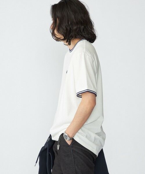 SHIPS / シップス Tシャツ | 【SHIPS別注】FRED PERRY: M1588 TWIN TIPPED Tシャツ | 詳細8