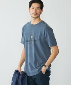 SHIPS / シップス Tシャツ | 【SHIPS別注】THE DAY ON THE BEACH: ガーメントダイ プリント Tシャツ