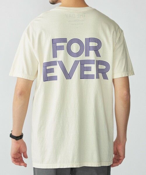 SHIPS / シップス Tシャツ | 【SHIPS別注】THE DAY ON THE BEACH: ガーメントダイ プリント Tシャツ | 詳細10