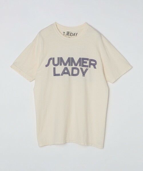 SHIPS / シップス Tシャツ | 【SHIPS別注】THE DAY ON THE BEACH: ガーメントダイ プリント Tシャツ | 詳細11