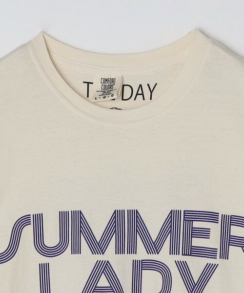 SHIPS / シップス Tシャツ | 【SHIPS別注】THE DAY ON THE BEACH: ガーメントダイ プリント Tシャツ | 詳細12