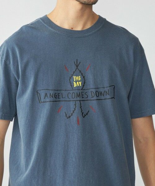 SHIPS / シップス Tシャツ | 【SHIPS別注】THE DAY ON THE BEACH: ガーメントダイ プリント Tシャツ | 詳細26