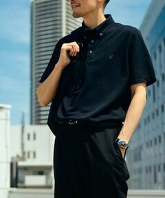 SHIPS / シップス シャツ・ブラウス | 【WEB限定】SHIPS: 吸水速乾・UVケア Drymix（R）ワンポイントロゴ ボタンダウン ポロシャツ