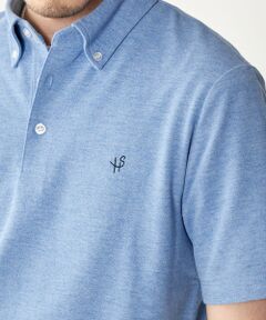 SHIPS / シップス シャツ・ブラウス | 【WEB限定】SHIPS: 吸水速乾・UVケア Drymix（R）ワンポイントロゴ ボタンダウン ポロシャツ