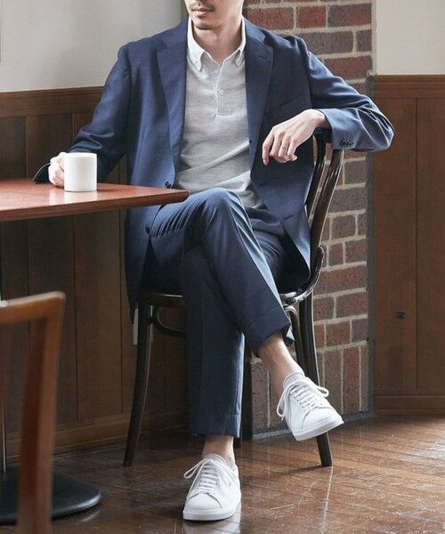 SHIPS / シップス シャツ・ブラウス | 【WEB限定】SHIPS: 吸水速乾・UVケア Drymix(R)ワンポイントロゴ ボタンダウン ポロシャツ | 詳細1