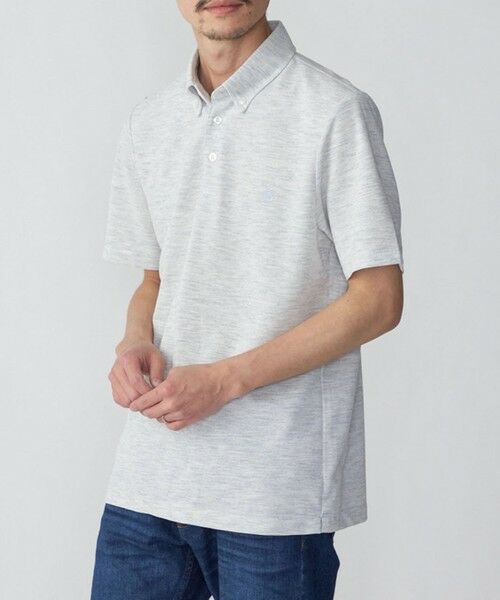 SHIPS / シップス シャツ・ブラウス | 【WEB限定】SHIPS: 吸水速乾・UVケア Drymix(R)ワンポイントロゴ ボタンダウン ポロシャツ | 詳細9