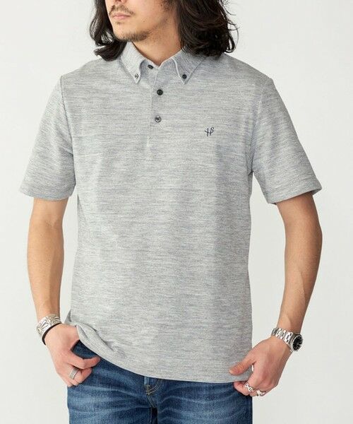 SHIPS / シップス シャツ・ブラウス | 【WEB限定】SHIPS: 吸水速乾・UVケア Drymix(R)ワンポイントロゴ ボタンダウン ポロシャツ | 詳細14