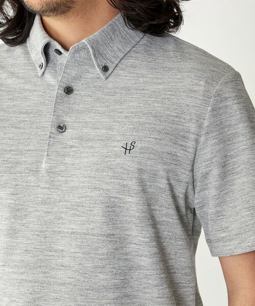 SHIPS / シップス シャツ・ブラウス | 【WEB限定】SHIPS: 吸水速乾・UVケア Drymix(R)ワンポイントロゴ ボタンダウン ポロシャツ | 詳細15