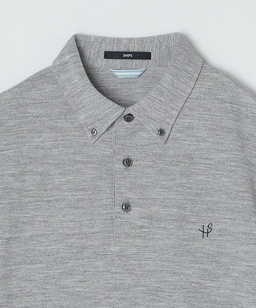 SHIPS / シップス シャツ・ブラウス | 【WEB限定】SHIPS: 吸水速乾・UVケア Drymix(R)ワンポイントロゴ ボタンダウン ポロシャツ | 詳細17