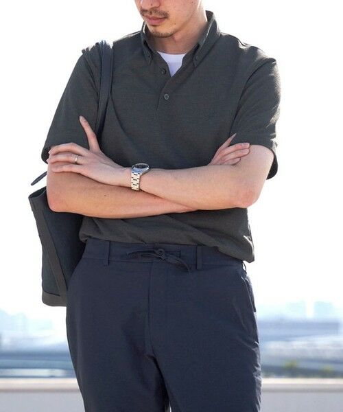 SHIPS / シップス シャツ・ブラウス | 【WEB限定】SHIPS: 吸水速乾・UVケア Drymix(R)ワンポイントロゴ ボタンダウン ポロシャツ | 詳細23