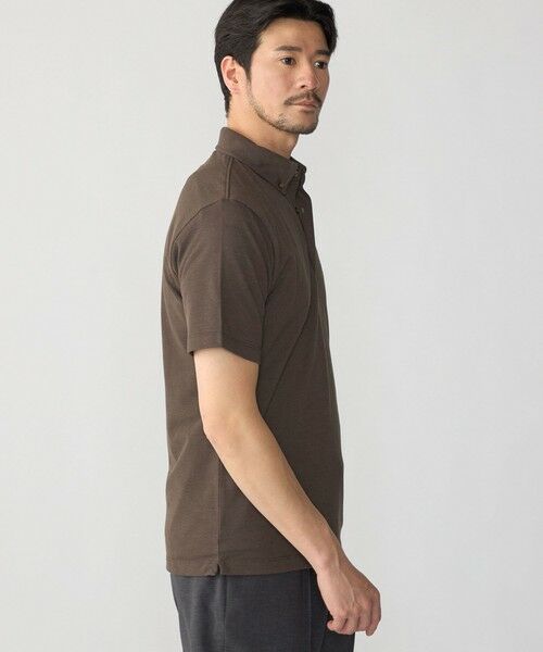 SHIPS / シップス シャツ・ブラウス | 【WEB限定】SHIPS: 吸水速乾・UVケア Drymix(R)ワンポイントロゴ ボタンダウン ポロシャツ | 詳細8