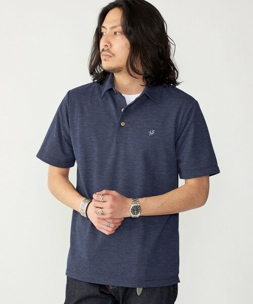 SHIPS / シップス シャツ・ブラウス | 【WEB限定】SHIPS: 吸水速乾・UVケア Drymix(R)ワンポイントロゴ レギュラーカラー ポロシャツ(ロイヤルブルー)