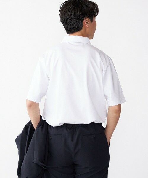 SHIPS / シップス Tシャツ | 【WEB限定】SHIPS:〈吸水速乾〉アイスタッチ ワンポイント ロゴ レギュラーカラー ポロシャツ | 詳細8