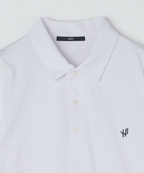 SHIPS / シップス Tシャツ | 【WEB限定】SHIPS:〈吸水速乾〉アイスタッチ ワンポイント ロゴ レギュラーカラー ポロシャツ | 詳細15