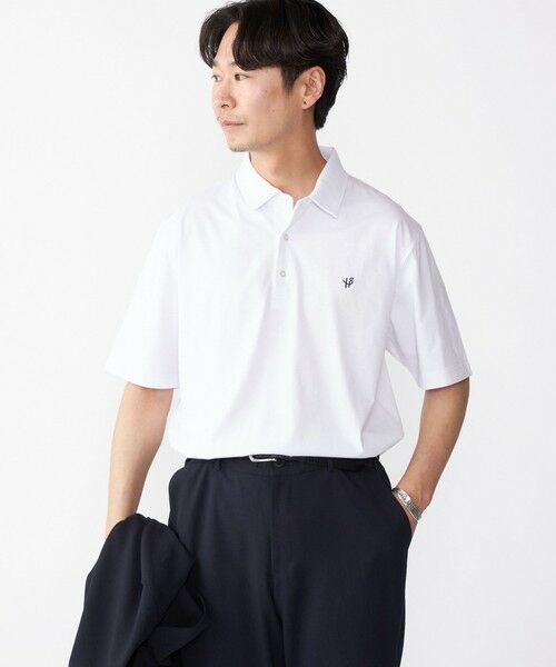 SHIPS / シップス Tシャツ | 【WEB限定】SHIPS:〈吸水速乾〉アイスタッチ ワンポイント ロゴ レギュラーカラー ポロシャツ | 詳細6