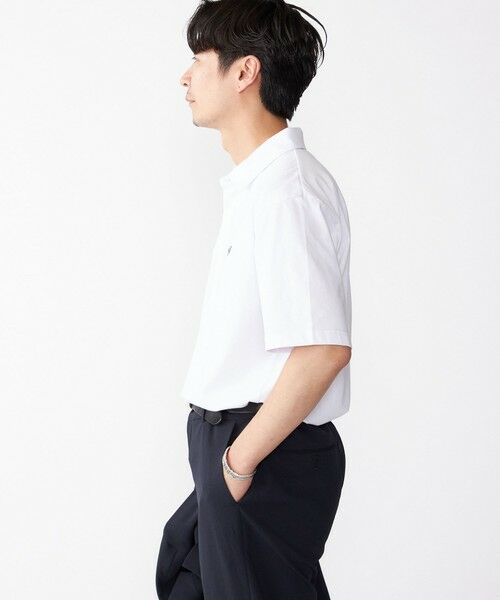 SHIPS / シップス Tシャツ | 【WEB限定】SHIPS:〈吸水速乾〉アイスタッチ ワンポイント ロゴ レギュラーカラー ポロシャツ | 詳細7