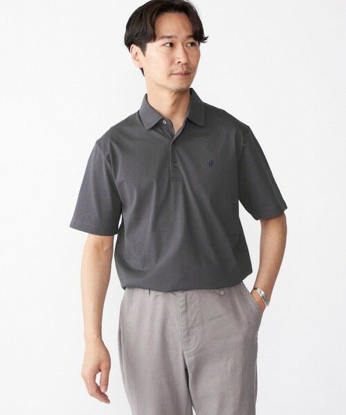 SHIPS / シップス Tシャツ | 【WEB限定】SHIPS:〈吸水速乾〉アイスタッチ ワンポイント ロゴ レギュラーカラー ポロシャツ | 詳細21