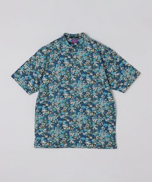 SHIPS / シップス Tシャツ | SHIPS: LIBERTY ショートスリーブ ポロシャツ(ネイビー)