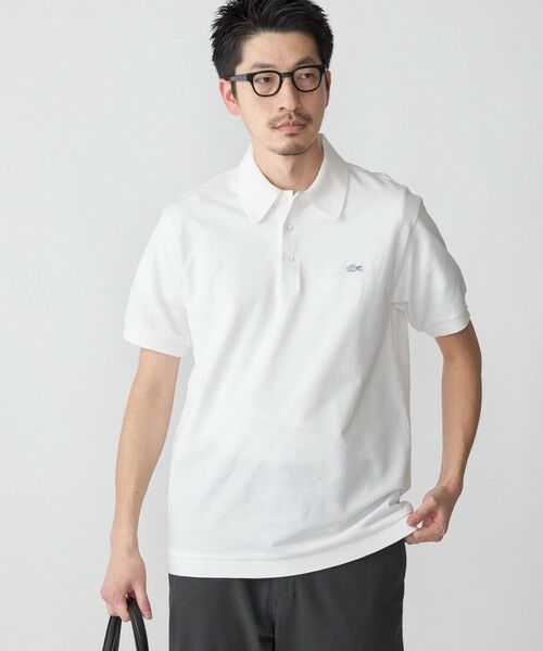 SHIPS / シップス シャツ・ブラウス | 【SHIPS別注】LACOSTE: クラシック ニットリブ ポロシャツ | 詳細1