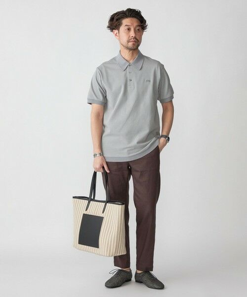 SHIPS / シップス シャツ・ブラウス | 【SHIPS別注】LACOSTE: クラシック ニットリブ ポロシャツ | 詳細9