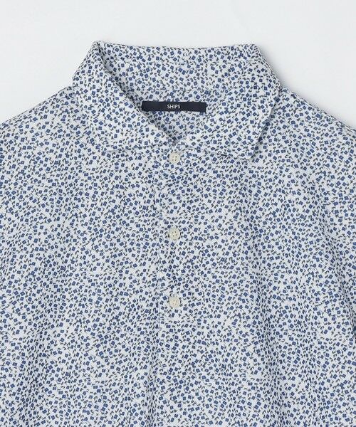 SHIPS / シップス Tシャツ | SHIPS: フラワープリント ショートスリーブ ポロシャツ | 詳細13