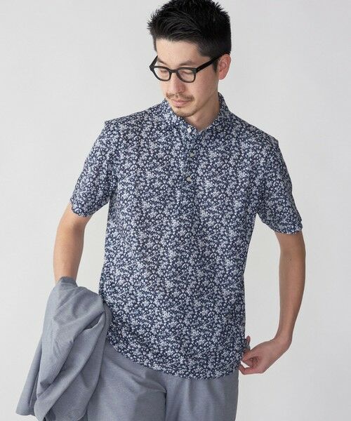 SHIPS / シップス Tシャツ | SHIPS: フラワープリント ショートスリーブ ポロシャツ | 詳細21