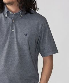 SHIPS / シップス Tシャツ | 【WEB限定】SHIPS:〈吸水速乾〉ドライピケ ワンポイント ロゴ ボタンダウン ポロシャツ