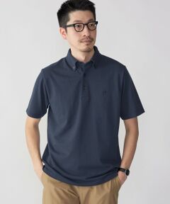 SHIPS / シップス Tシャツ | 【WEB限定】SHIPS:〈吸水速乾〉ドライピケ ワンポイント ロゴ ボタンダウン ポロシャツ