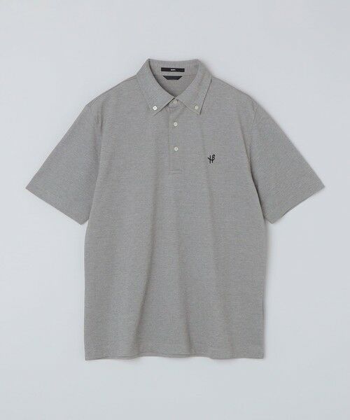 SHIPS / シップス Tシャツ | 【WEB限定】SHIPS:〈吸水速乾〉ドライピケ ワンポイント ロゴ ボタンダウン ポロシャツ | 詳細1