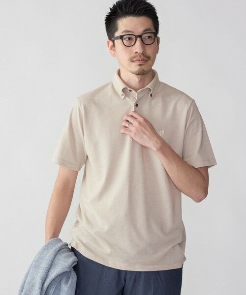 SHIPS / シップス Tシャツ | 【WEB限定】SHIPS:〈吸水速乾〉ドライピケ ワンポイント ロゴ ボタンダウン ポロシャツ | 詳細16