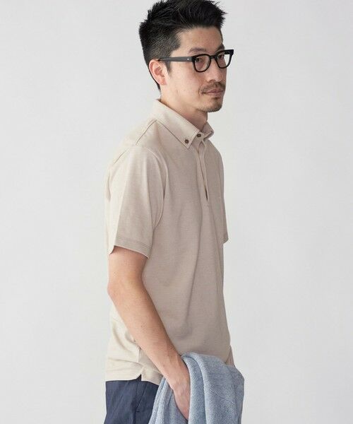 SHIPS / シップス Tシャツ | 【WEB限定】SHIPS:〈吸水速乾〉ドライピケ ワンポイント ロゴ ボタンダウン ポロシャツ | 詳細19