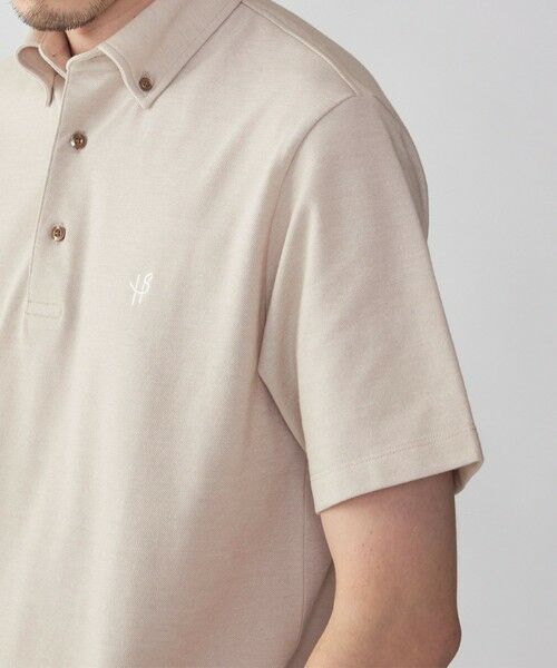 SHIPS / シップス Tシャツ | 【WEB限定】SHIPS:〈吸水速乾〉ドライピケ ワンポイント ロゴ ボタンダウン ポロシャツ | 詳細20