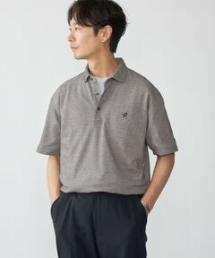 SHIPS / シップス Tシャツ | 【WEB限定】SHIPS:〈吸水速乾〉ドライピケ ワンポイント ロゴ ワイドカラー ポロシャツ