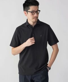 SHIPS / シップス Tシャツ | 【WEB限定】SHIPS:〈吸水速乾〉ドライピケ ワンポイント ロゴ ワイドカラー ポロシャツ