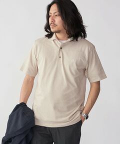 SHIPS / シップス Tシャツ | 【WEB限定】SHIPS:〈吸水速乾〉ドライピケ ワンポイント ロゴ ワイドカラー ポロシャツ