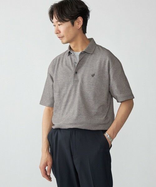 SHIPS / シップス Tシャツ | 【WEB限定】SHIPS:〈吸水速乾〉ドライピケ ワンポイント ロゴ ワイドカラー ポロシャツ | 詳細2