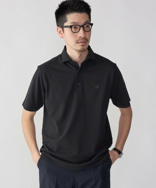 SHIPS / シップス Tシャツ | 【WEB限定】SHIPS:〈吸水速乾〉ドライピケ ワンポイント ロゴ ワイドカラー ポロシャツ | 詳細10