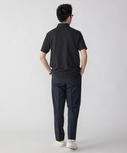 SHIPS / シップス Tシャツ | 【WEB限定】SHIPS:〈吸水速乾〉ドライピケ ワンポイント ロゴ ワイドカラー ポロシャツ | 詳細8