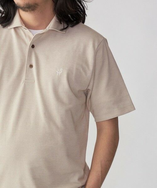 SHIPS / シップス Tシャツ | 【WEB限定】SHIPS:〈吸水速乾〉ドライピケ ワンポイント ロゴ ワイドカラー ポロシャツ | 詳細19
