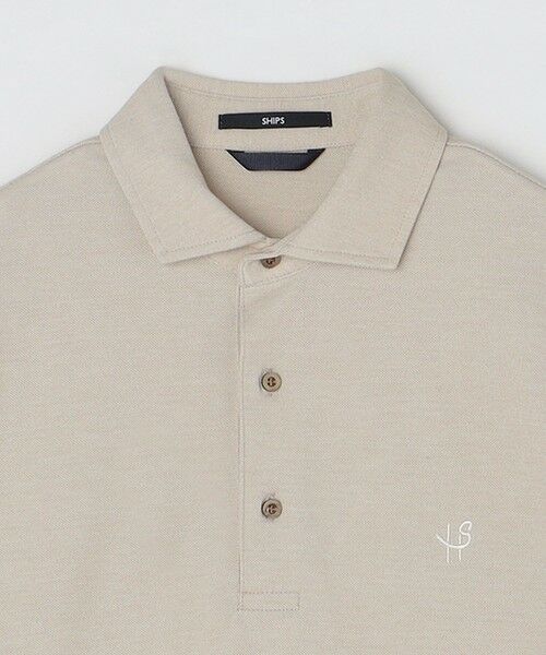 SHIPS / シップス Tシャツ | 【WEB限定】SHIPS:〈吸水速乾〉ドライピケ ワンポイント ロゴ ワイドカラー ポロシャツ | 詳細21