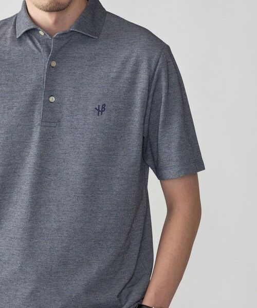 SHIPS / シップス Tシャツ | 【WEB限定】SHIPS:〈吸水速乾〉ドライピケ ワンポイント ロゴ ワイドカラー ポロシャツ(ロイヤルブルー)