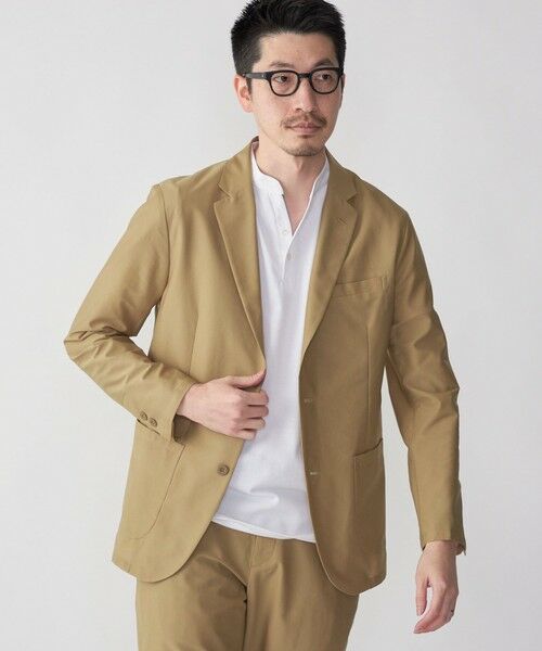 SHIPS / シップス Tシャツ | 【WEB限定】SHIPS:〈接触冷感〉アイスタッチ プレーティングジャージー パイピング バンドカラーポロシャツ | 詳細5