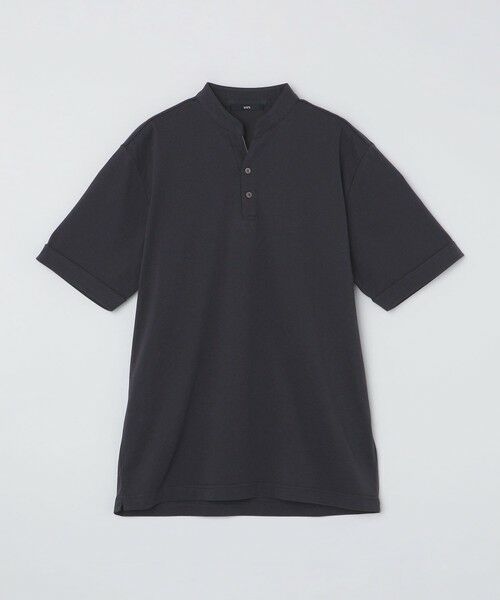 SHIPS / シップス Tシャツ | 【新色追加】【WEB限定】SHIPS:〈接触冷感〉アイスタッチ プレーティングジャージー パイピング バンドカラーポロシャツ | 詳細16