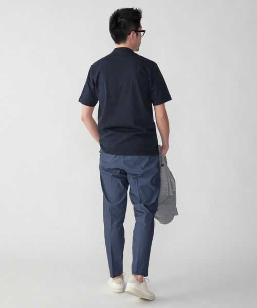 SHIPS / シップス Tシャツ | 【WEB限定】SHIPS:〈接触冷感〉アイスタッチ プレーティングジャージー パイピング バンドカラーポロシャツ | 詳細26