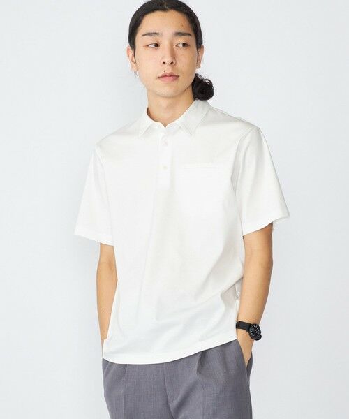 SHIPS / シップス Tシャツ | SHIPS: クールタッチ スムース ポロシャツ | 詳細1